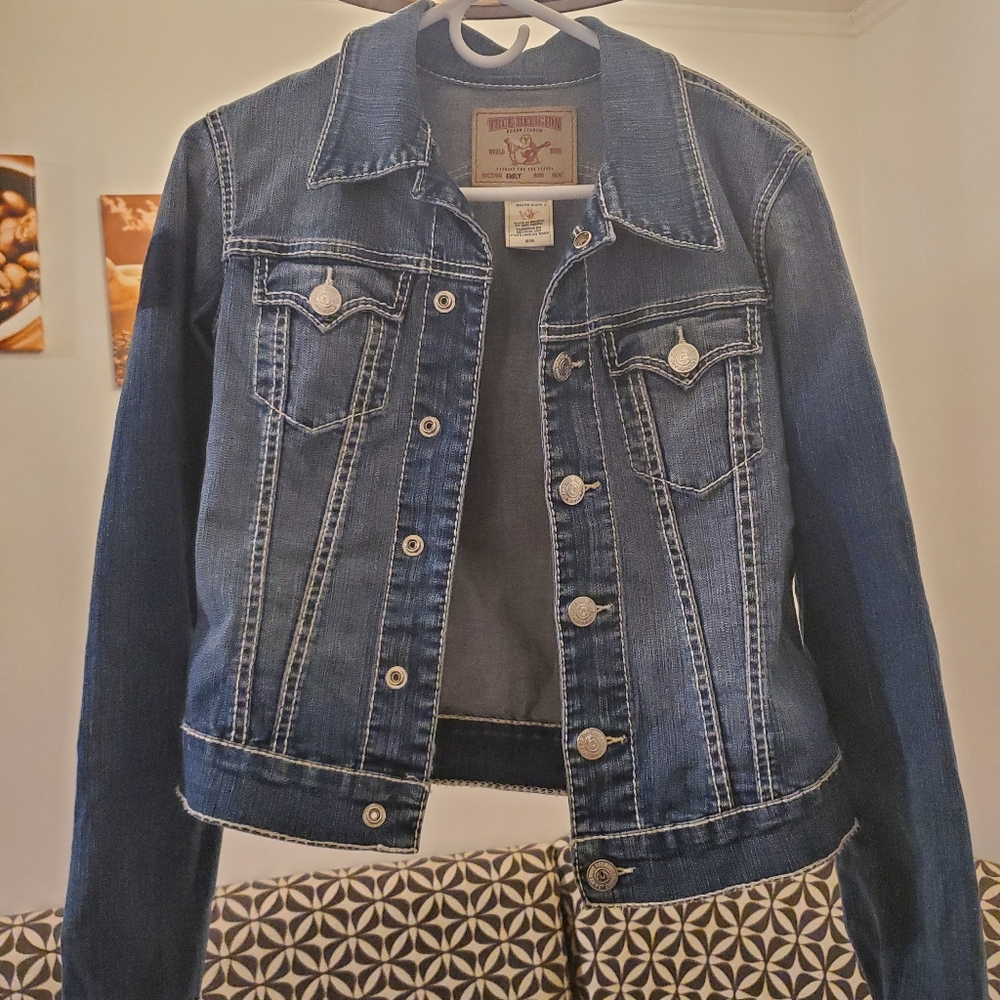 True religion denim jacket
